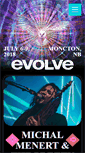 Mobile Screenshot of evolvefestival.com